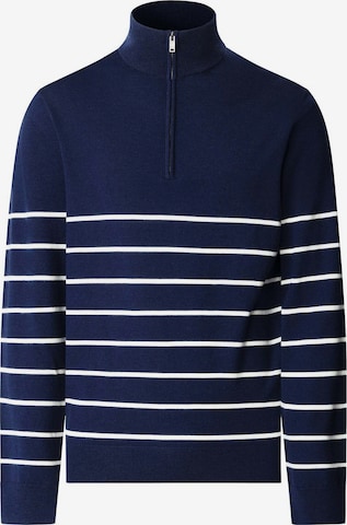 Pull-over Hackett London en bleu : devant