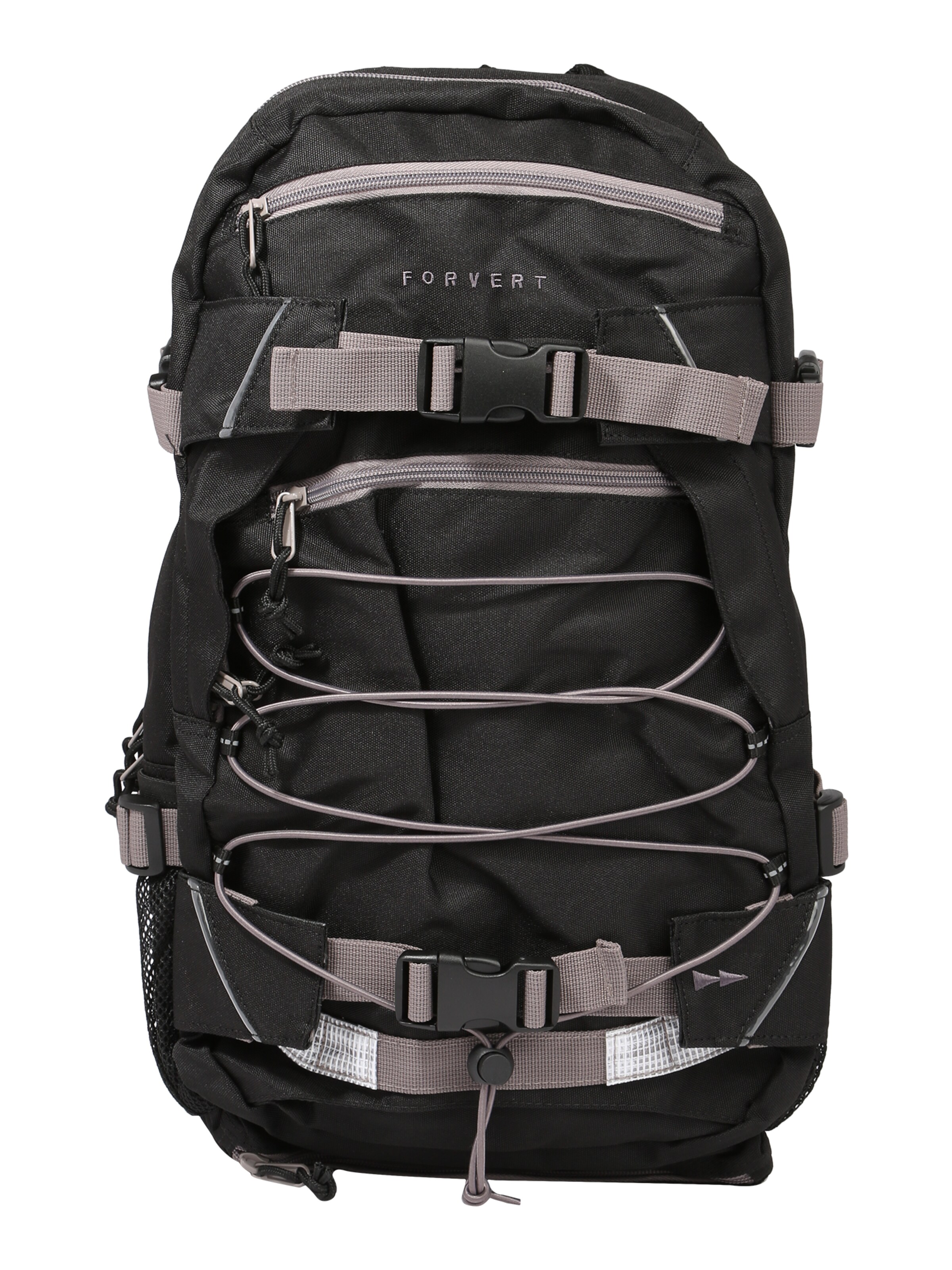 Forvert Backpack 'Ice Louis' in Black: front