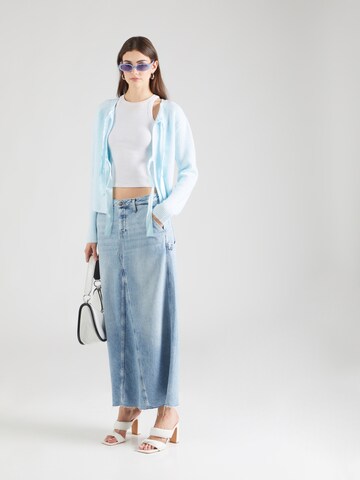 PIECES Cardigan 'PCRILLY' i blå