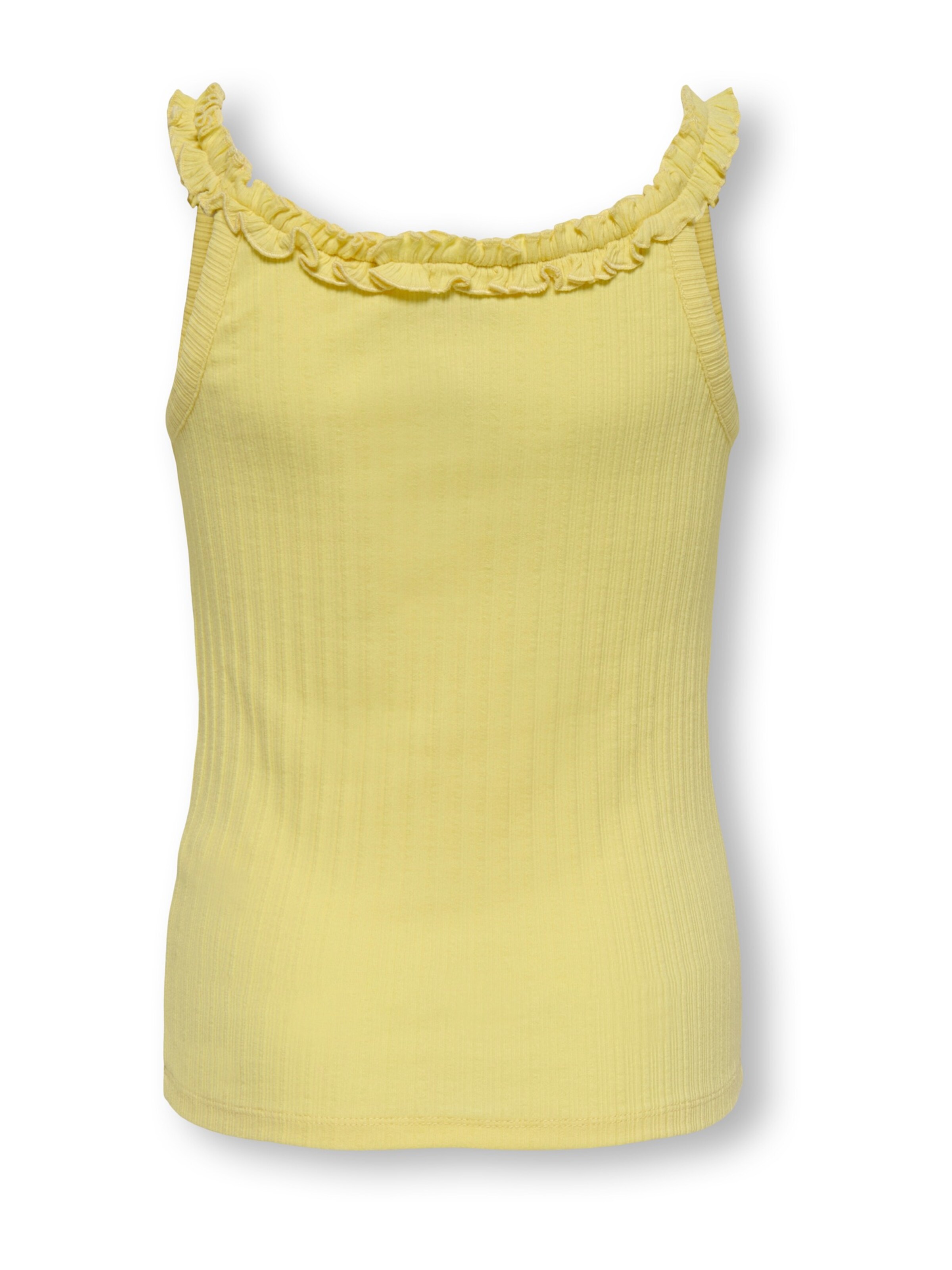 ONLY GIRLS Μπλουζάκι 'KOGBILLIE' σε κίτρινο