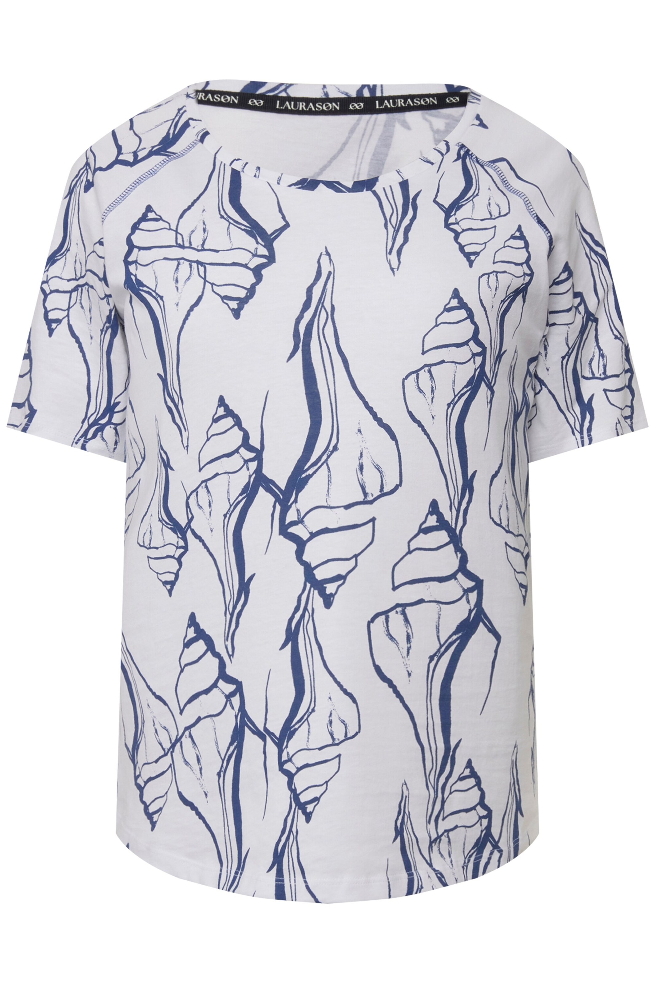 LAURASØN Shirt in White: front