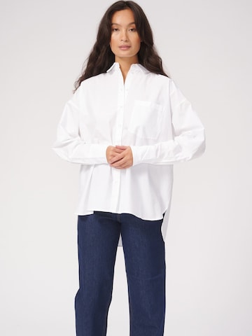 TeeShoppen Oversized Shirt in White