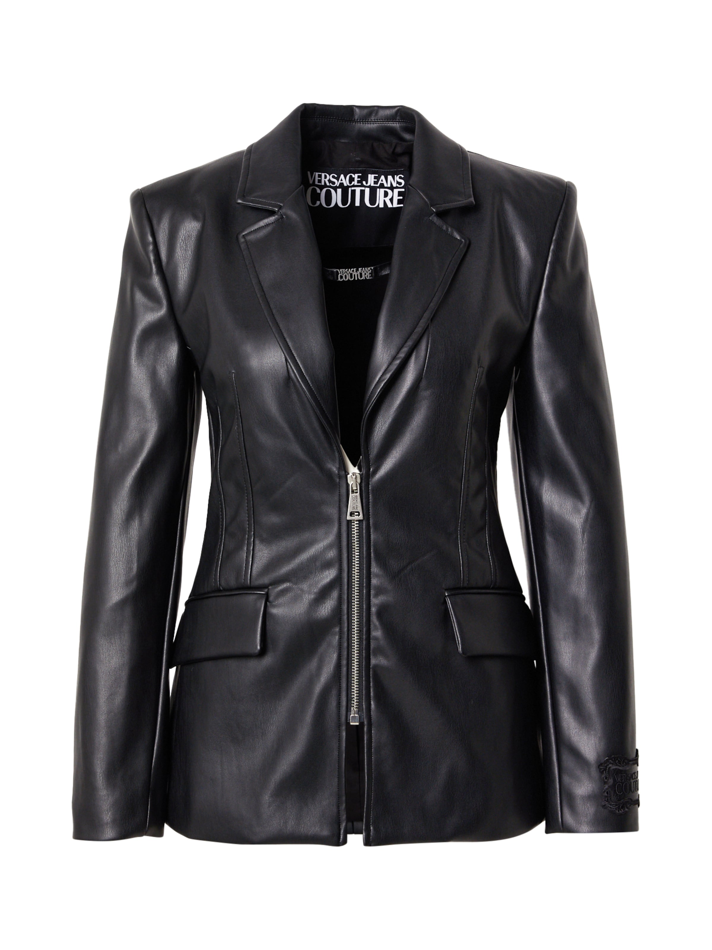 Blazer Versace Jeans Couture en noir : devant