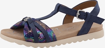 mėlyna TOM TAILOR Sandalai: priekis