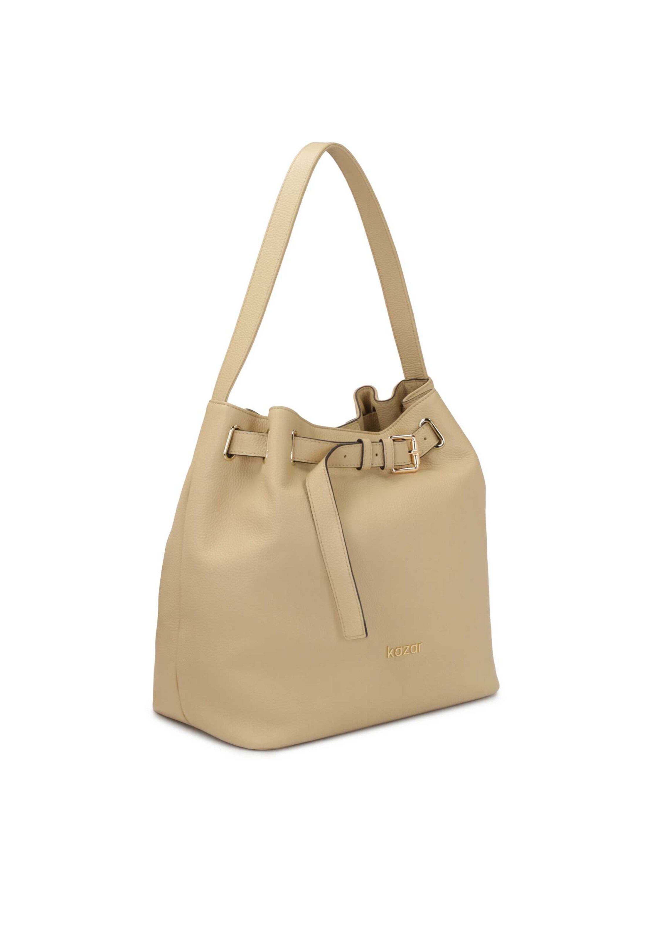 Kazar Чанта за през рамо в бежово