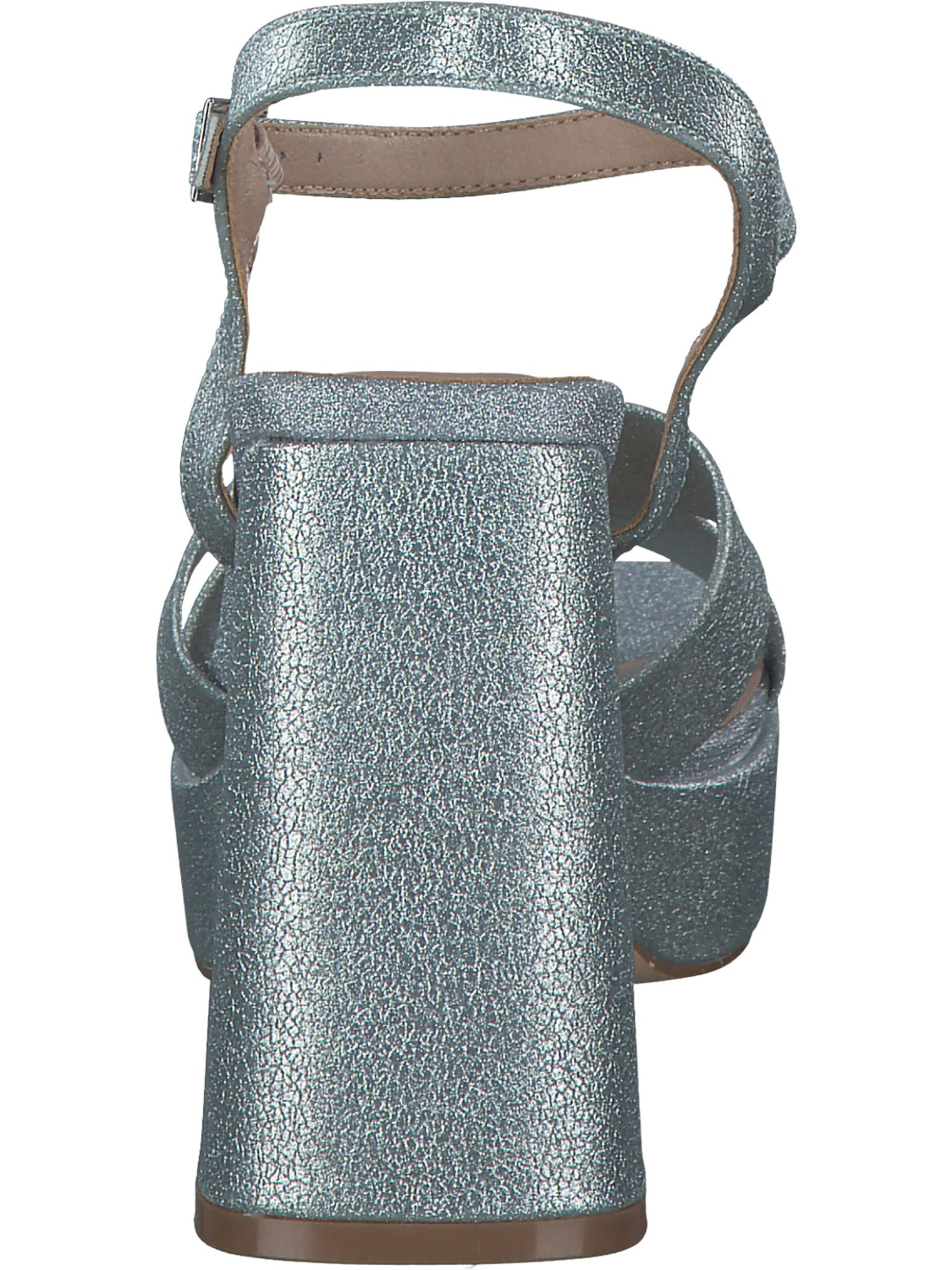 MENBUR Strap Sandals in Silver