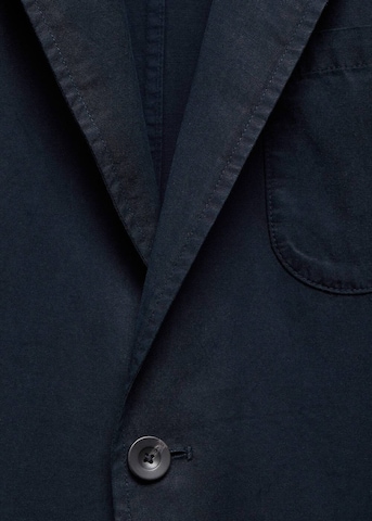 MANGO MAN Regular fit Suit Jacket 'Delave' in Blue
