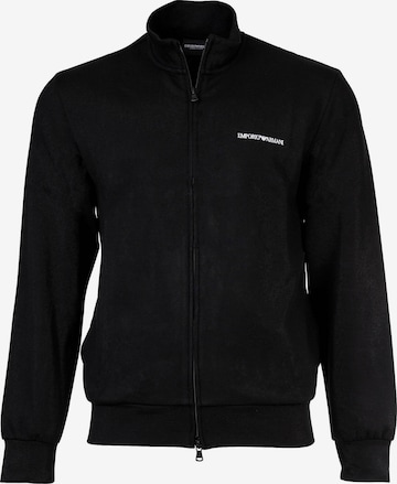 Felpa di Emporio Armani in nero: frontale