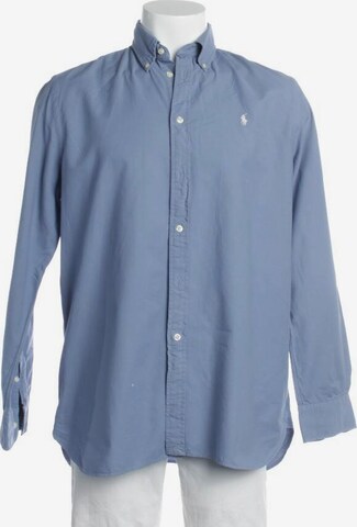 Polo Ralph Lauren Button Up Shirt in L in Blue: front