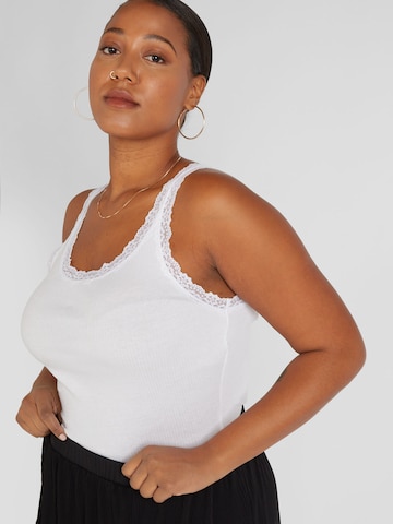 ONLY Carmakoma Top 'XENA' in White