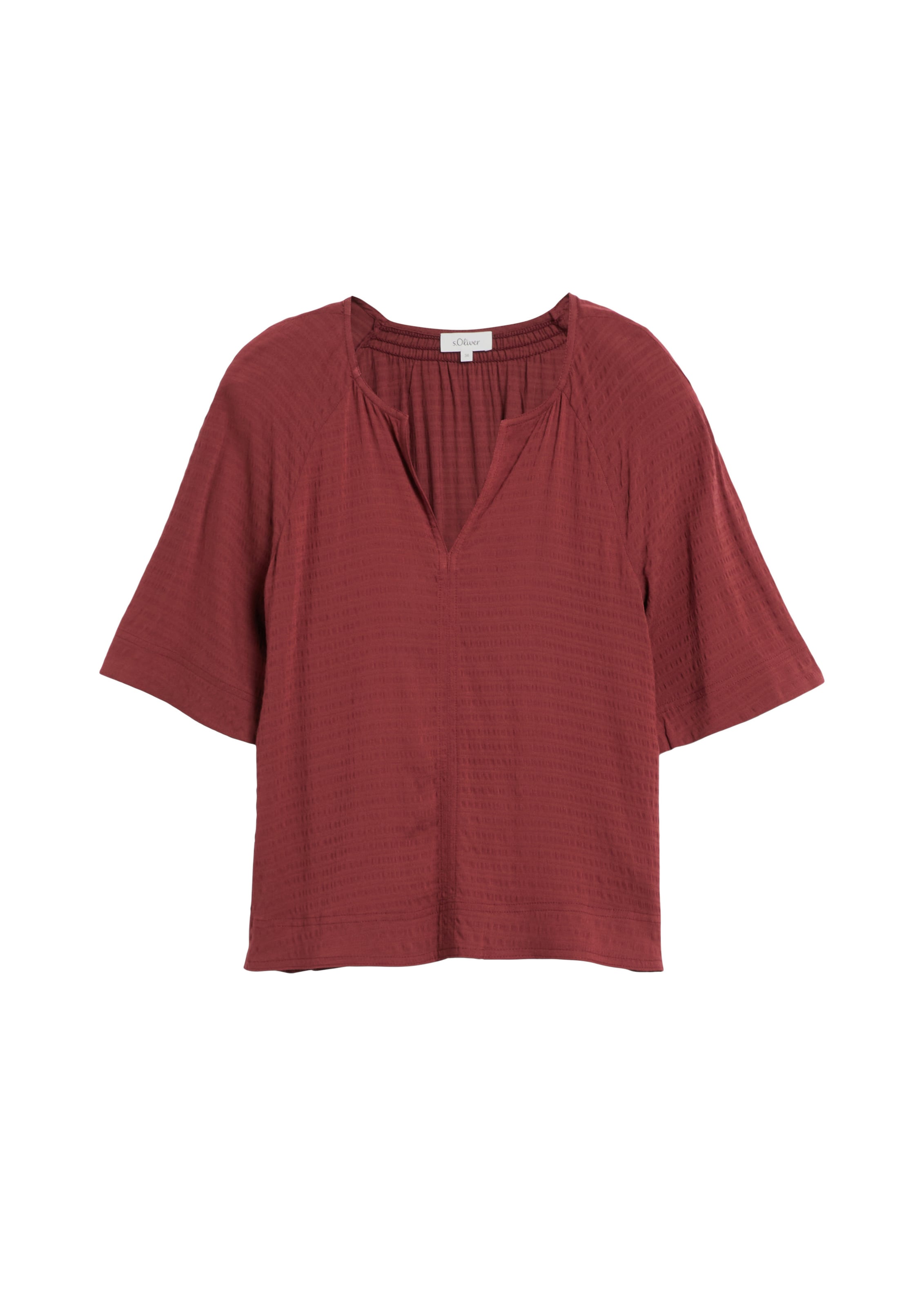 s.Oliver Bluse in Rot: Vorderseite