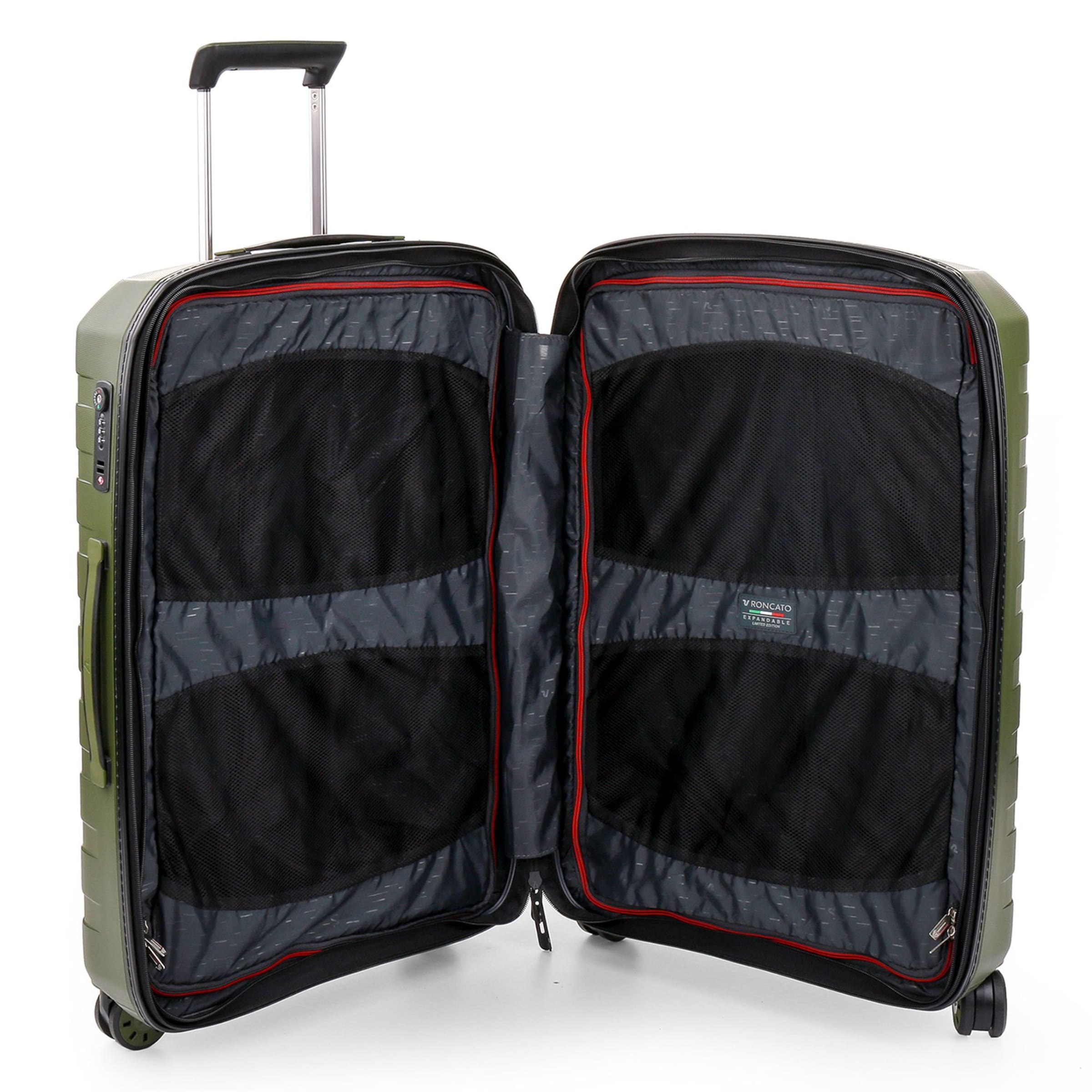 Roncato Suitcase Set 'Box 4.0' in Green