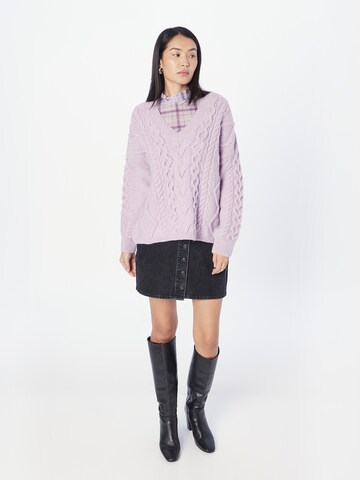 Mavi Sweater in Purple