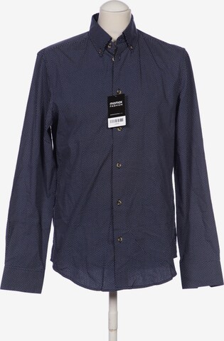 Ben Sherman Button Up Shirt in M in Blue: front