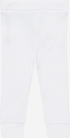 Coupe slim Leggings BOSS Kidswear en blanc