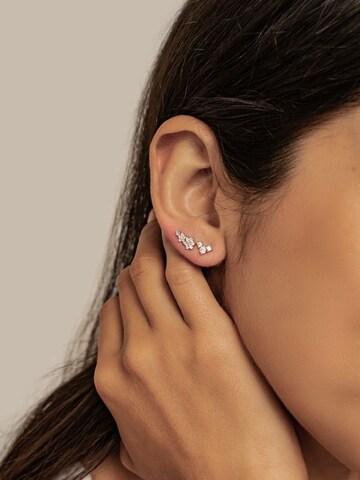 Hey Happiness Ohrringe 'Blooming Flower' in Silber