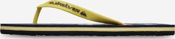 QUIKSILVER Zehentrenner 'Molokai' in Gelb: Vorderseite