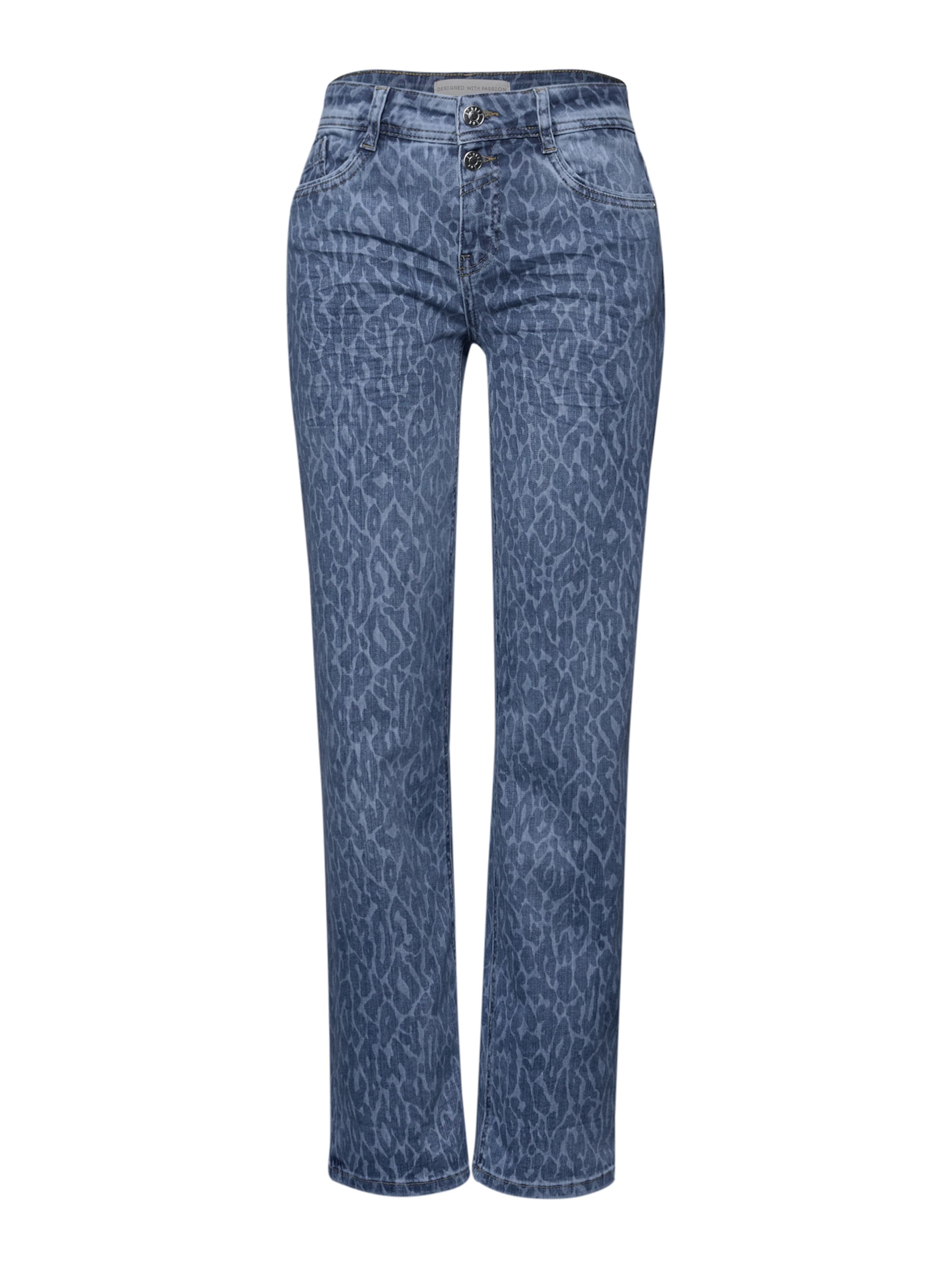 Regular Jean 'Amalia' STREET ONE en bleu : devant