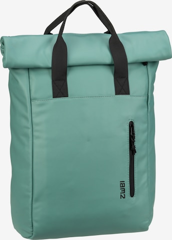 ZWEI Backpack in Green: front