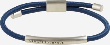 ARMANI EXCHANGE - Pulseira em azul: frente