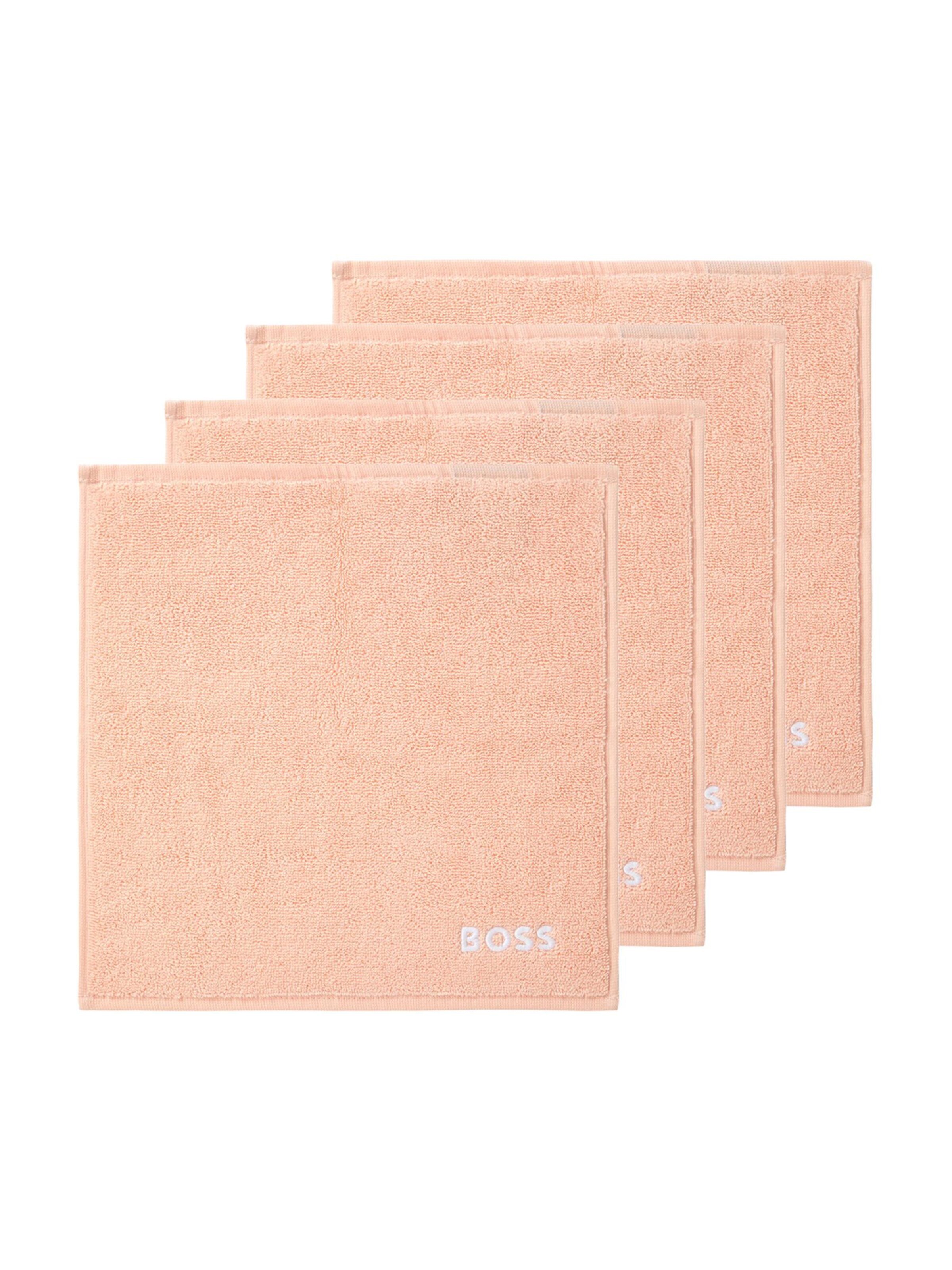 BOSS Home Towel 'EDGE' in Pink