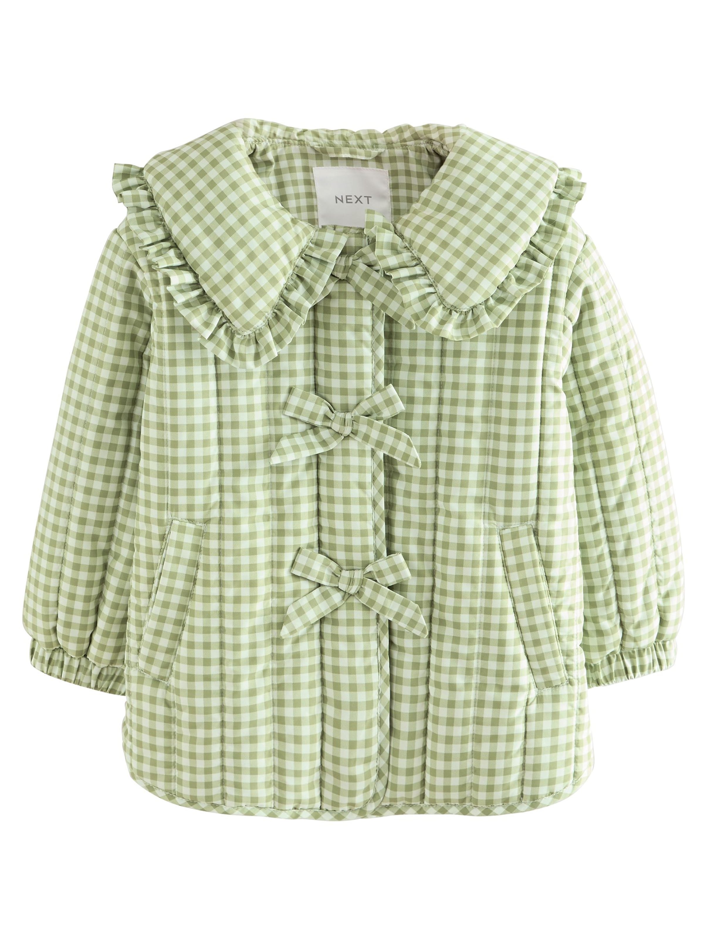 Next Övergångsjacka i grön: framsida