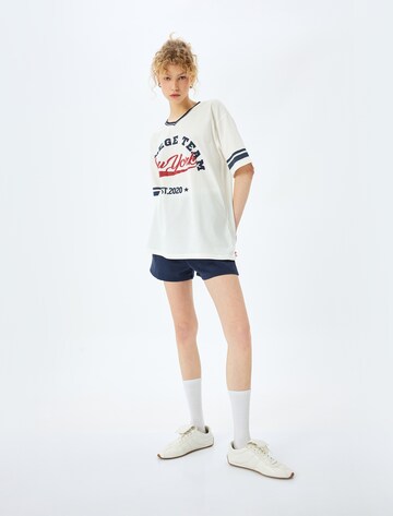 Koton T-Shirt in Weiß