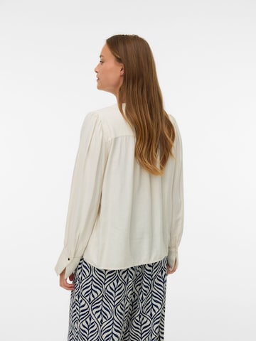 Chemisier 'VMJisana' VERO MODA en blanc