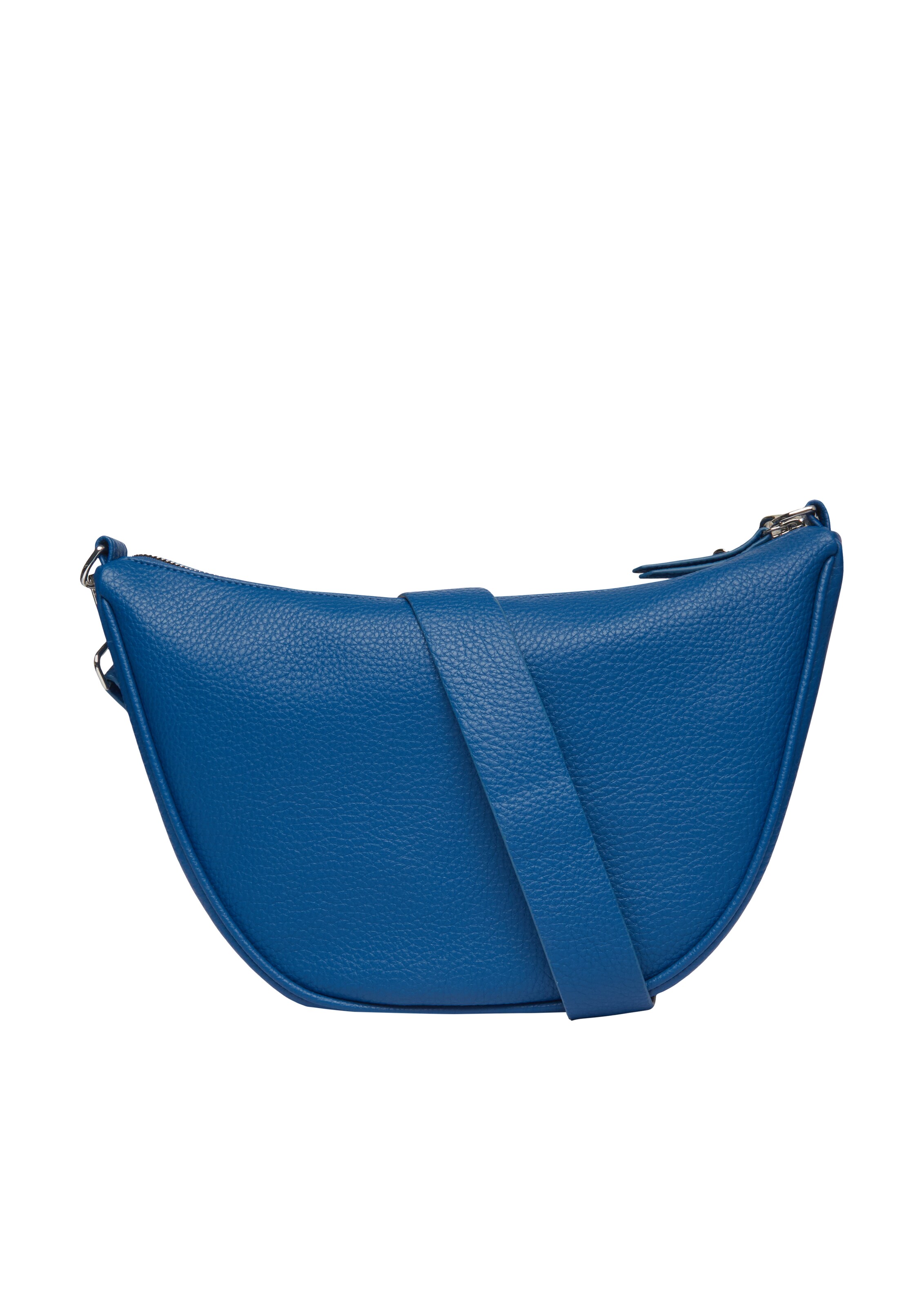 s.Oliver Schoudertas 'Halfmoon' in Blauw: voorkant