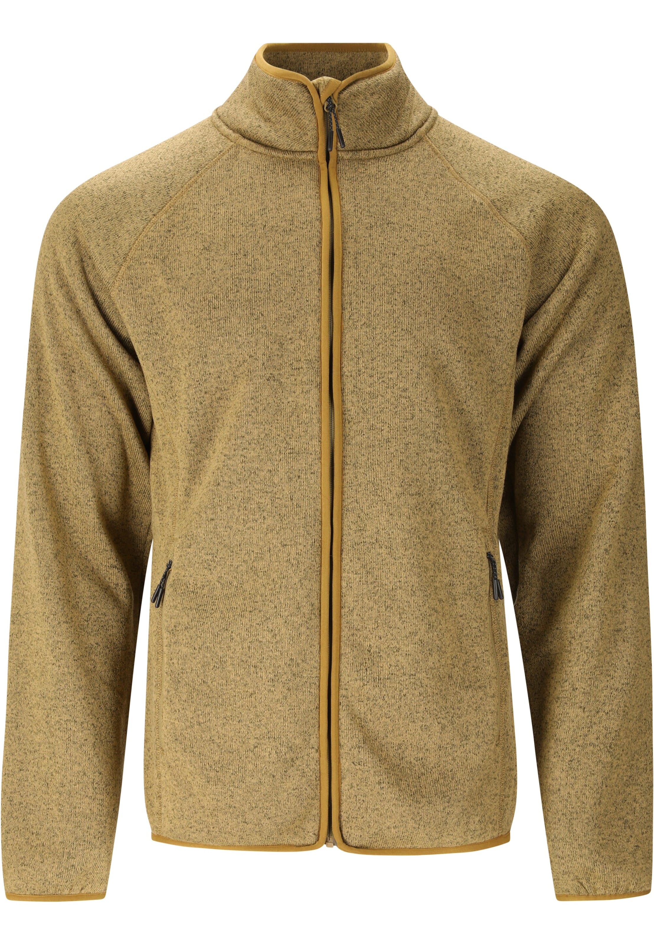 Whistler Athletic fleece jacket 'Wolven' in Green: front