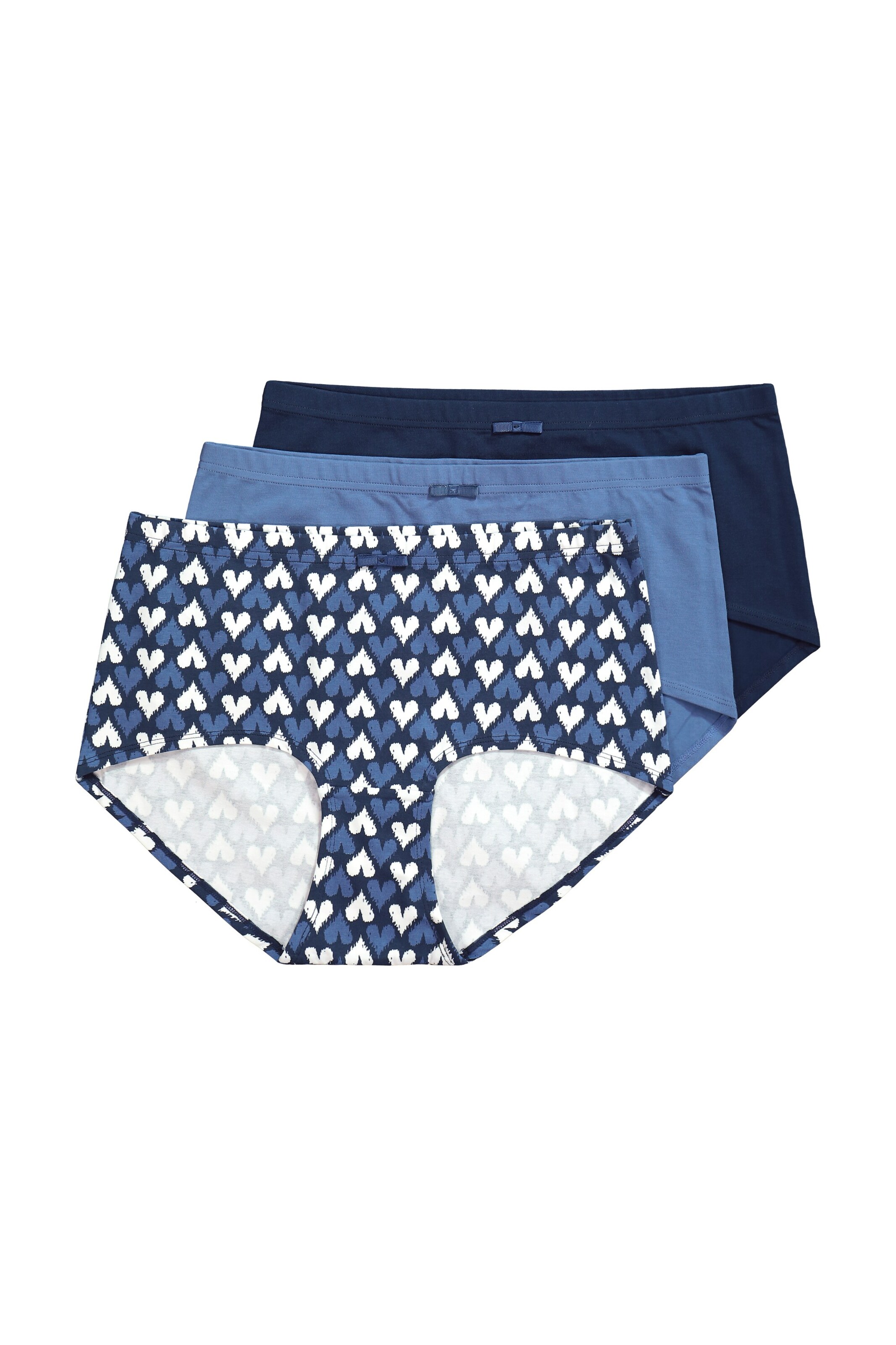 Ulla Popken Slip in Blauw: voorkant