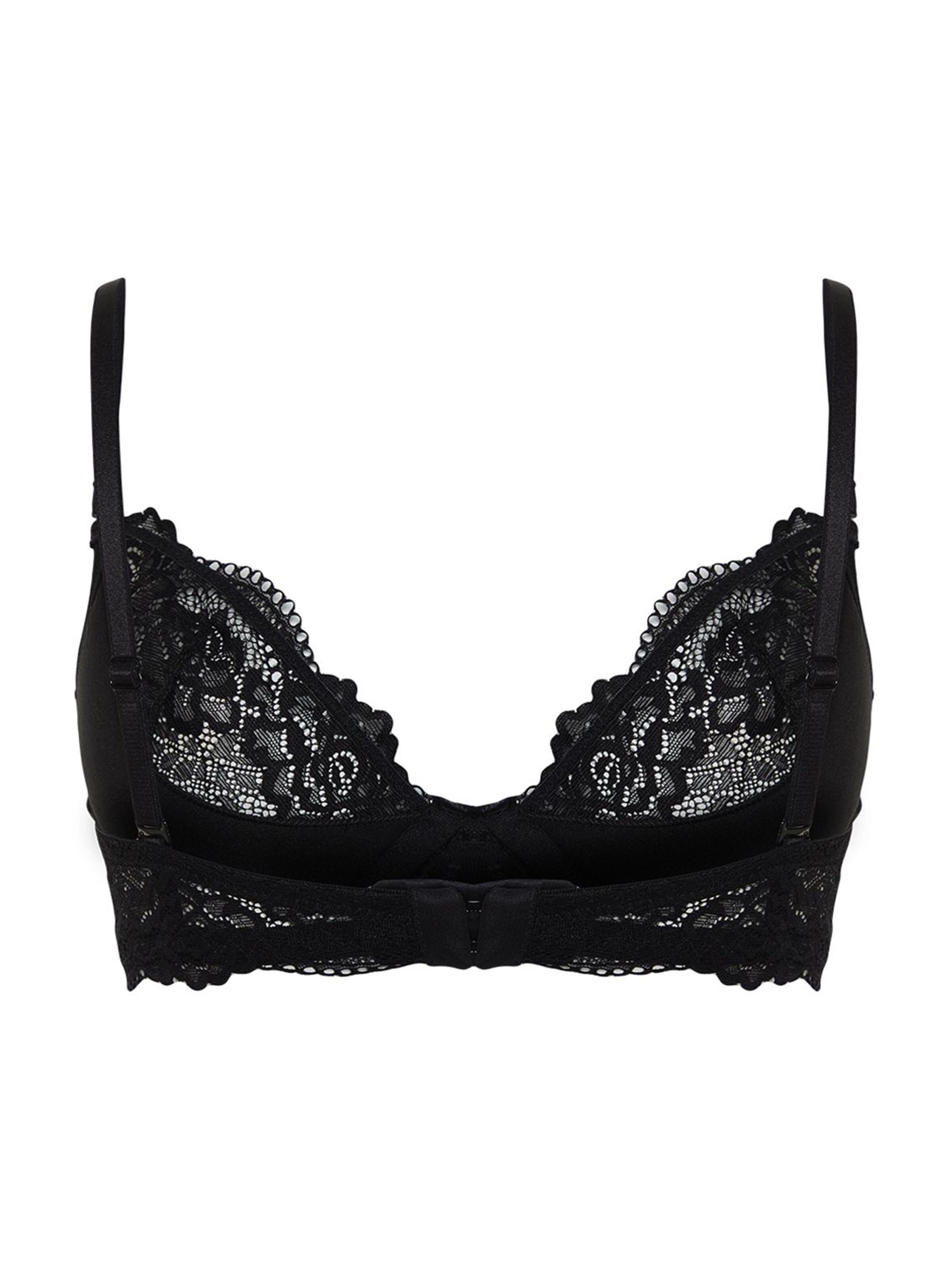 Trendyol Σουτιέν για T-Shirt Σουτιέν σε μαύρο