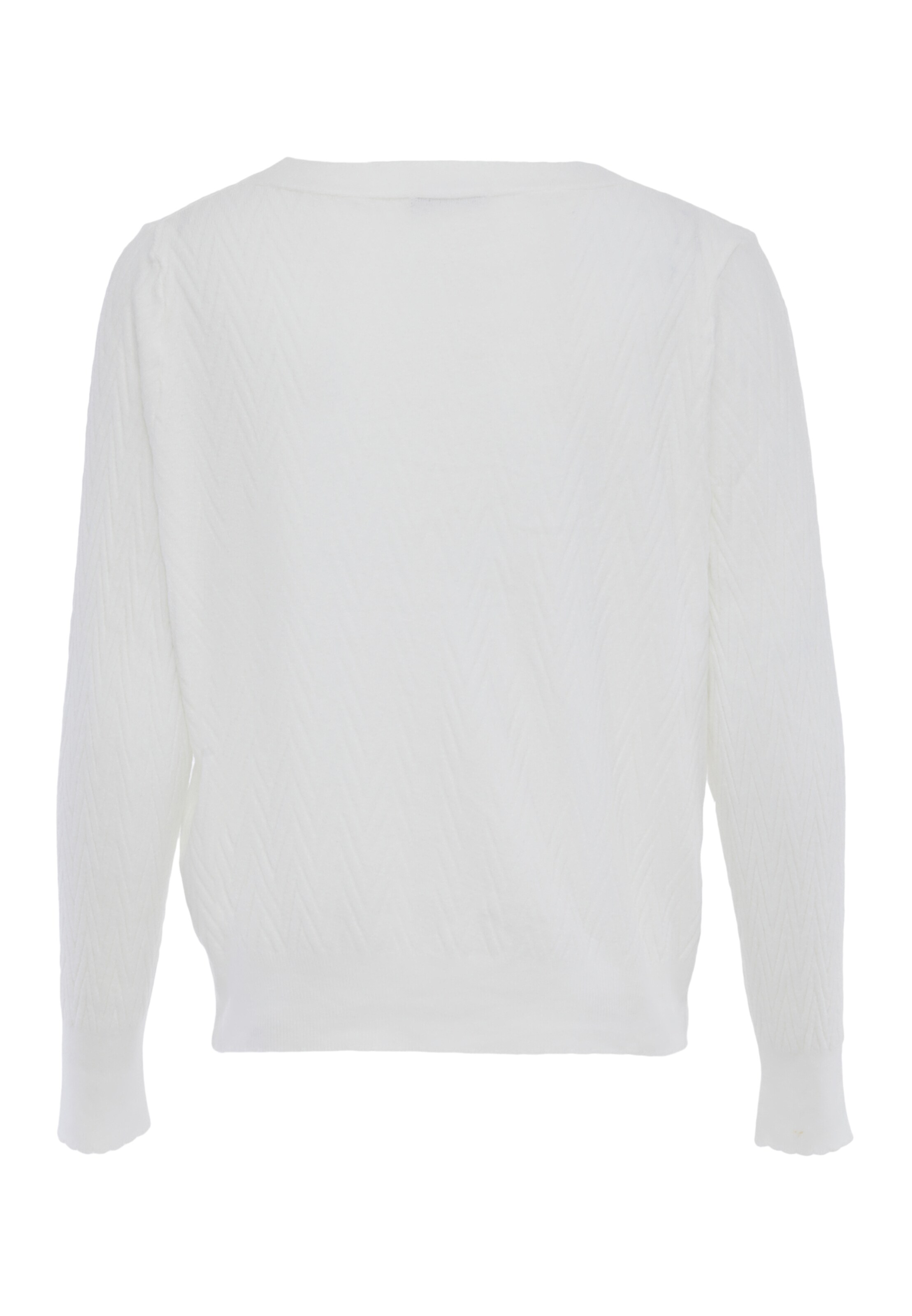 ALARY Вязаная кофта в Белый