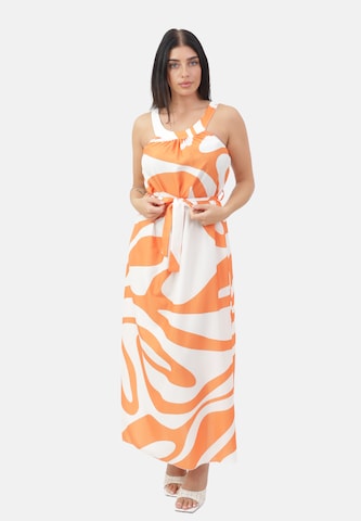 Elara Zomerjurk in Oranje: voorkant