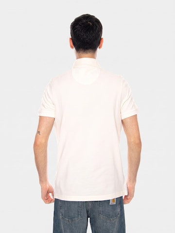 T-Shirt 'TARTAN PIQUE POLO WHISPER WHITE / CLASSIC' Barbour en blanc
