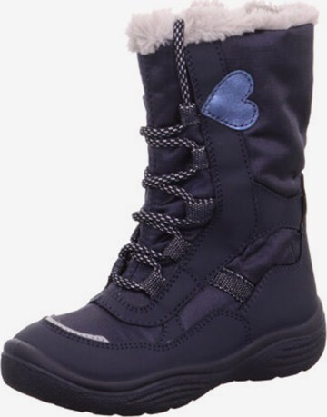 Boots da neve 'Crystal' di SUPERFIT in blu: frontale