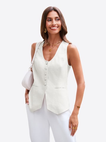 Imily Bela Γιλέκο κουστουμιού σε λευκό: μπροστά