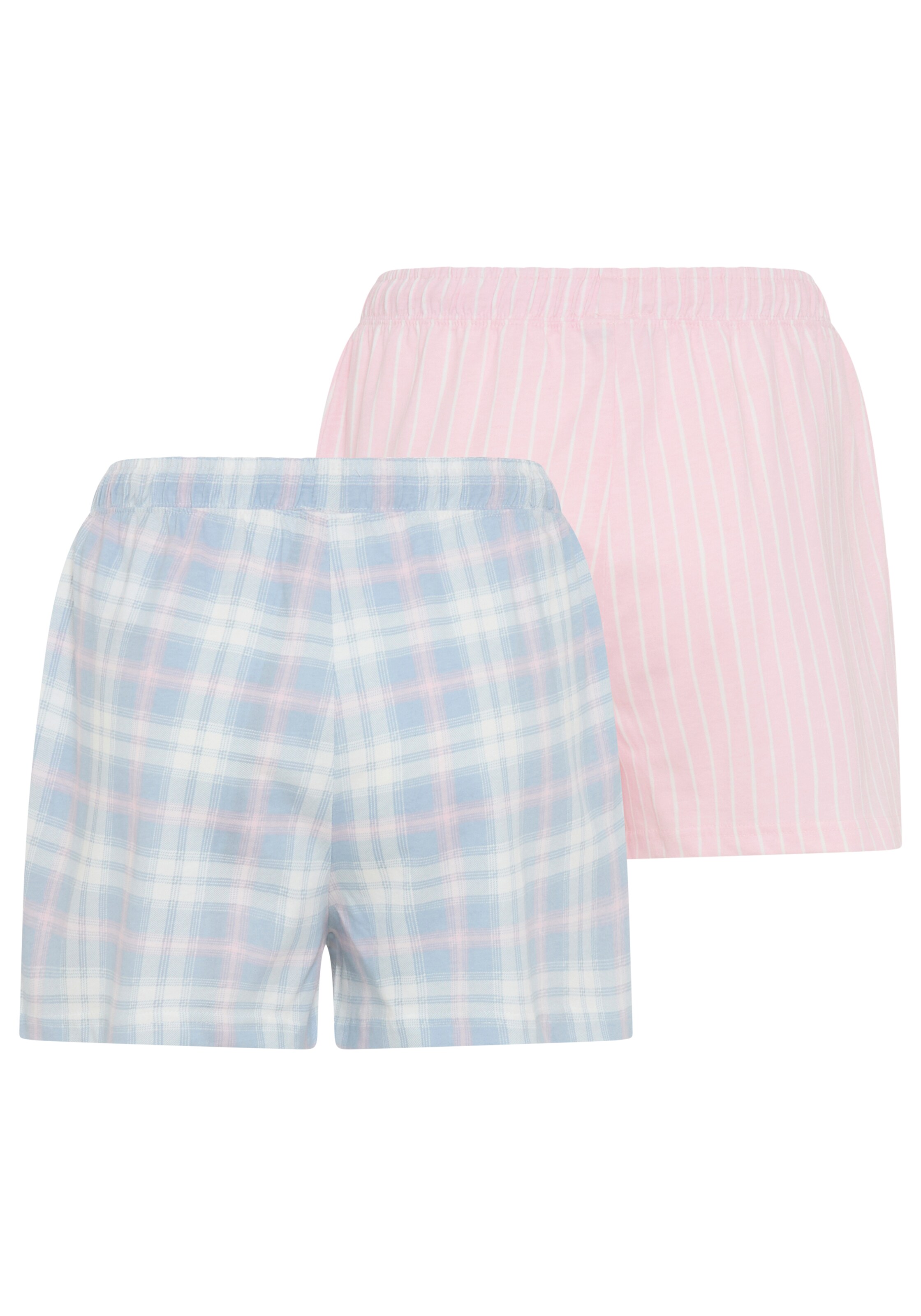 VIVANCE Pyjamashorts in Blau