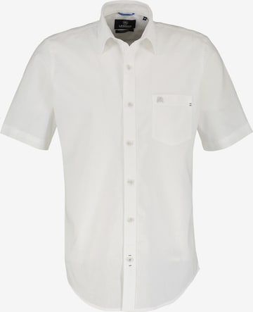 LERROS Button Up Shirt in White: front