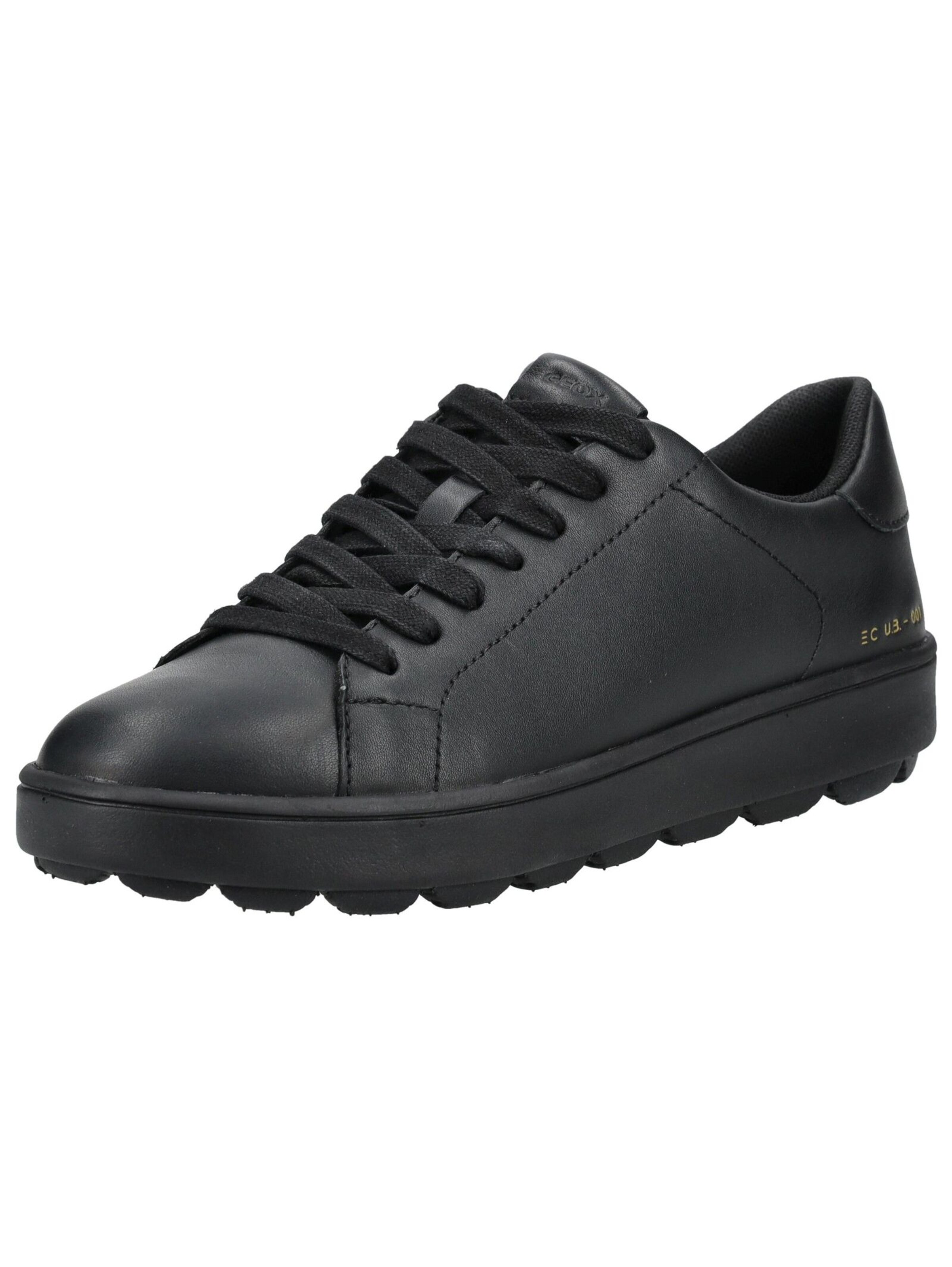 Baskets basses GEOX en noir : devant
