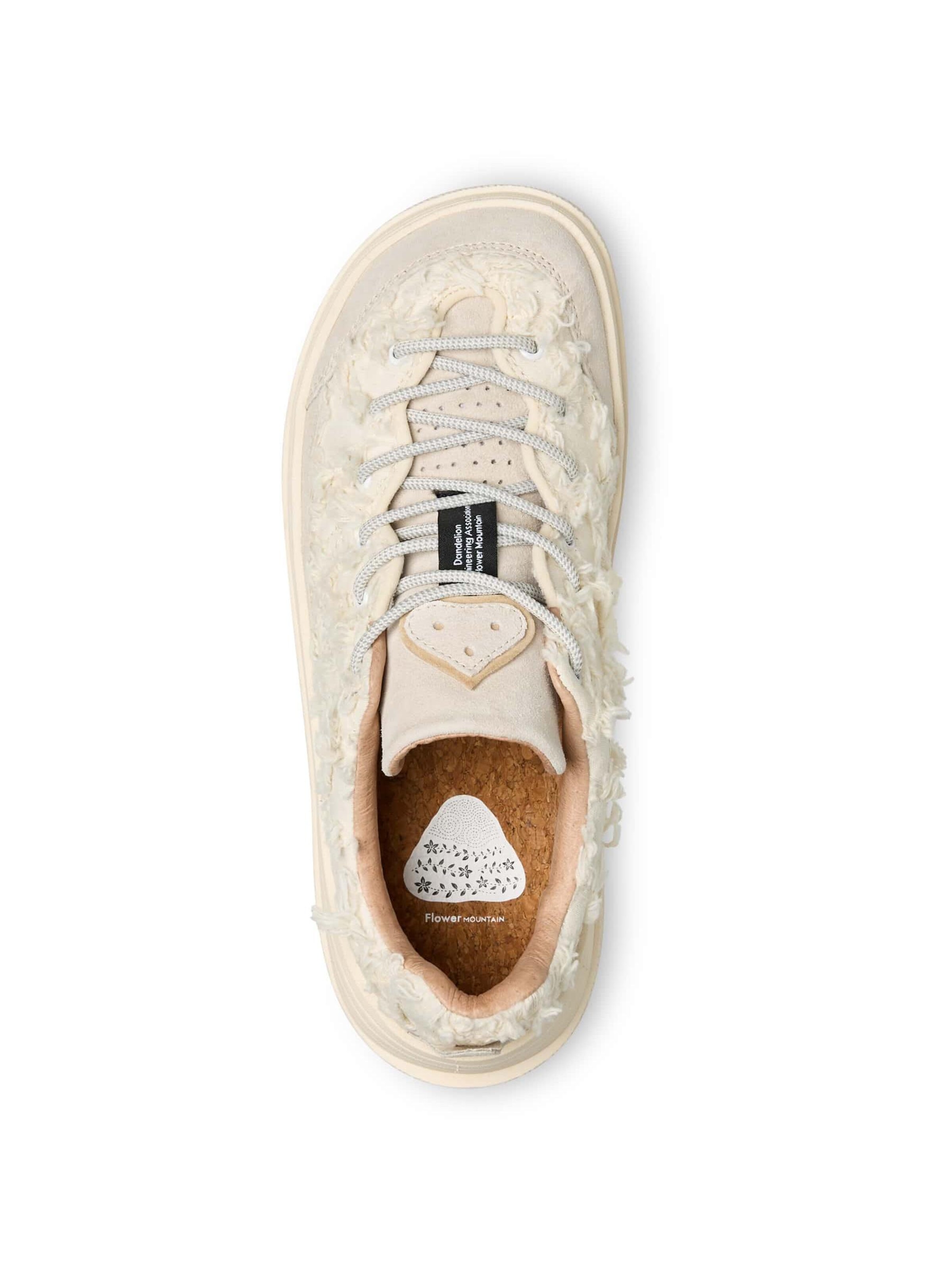 Flower Mountain Platform trainers 'FAMI UNI' in White