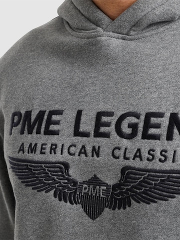 Sweat-shirt 'PME LEGEND - Hoodie with logo' PME Legend en gris