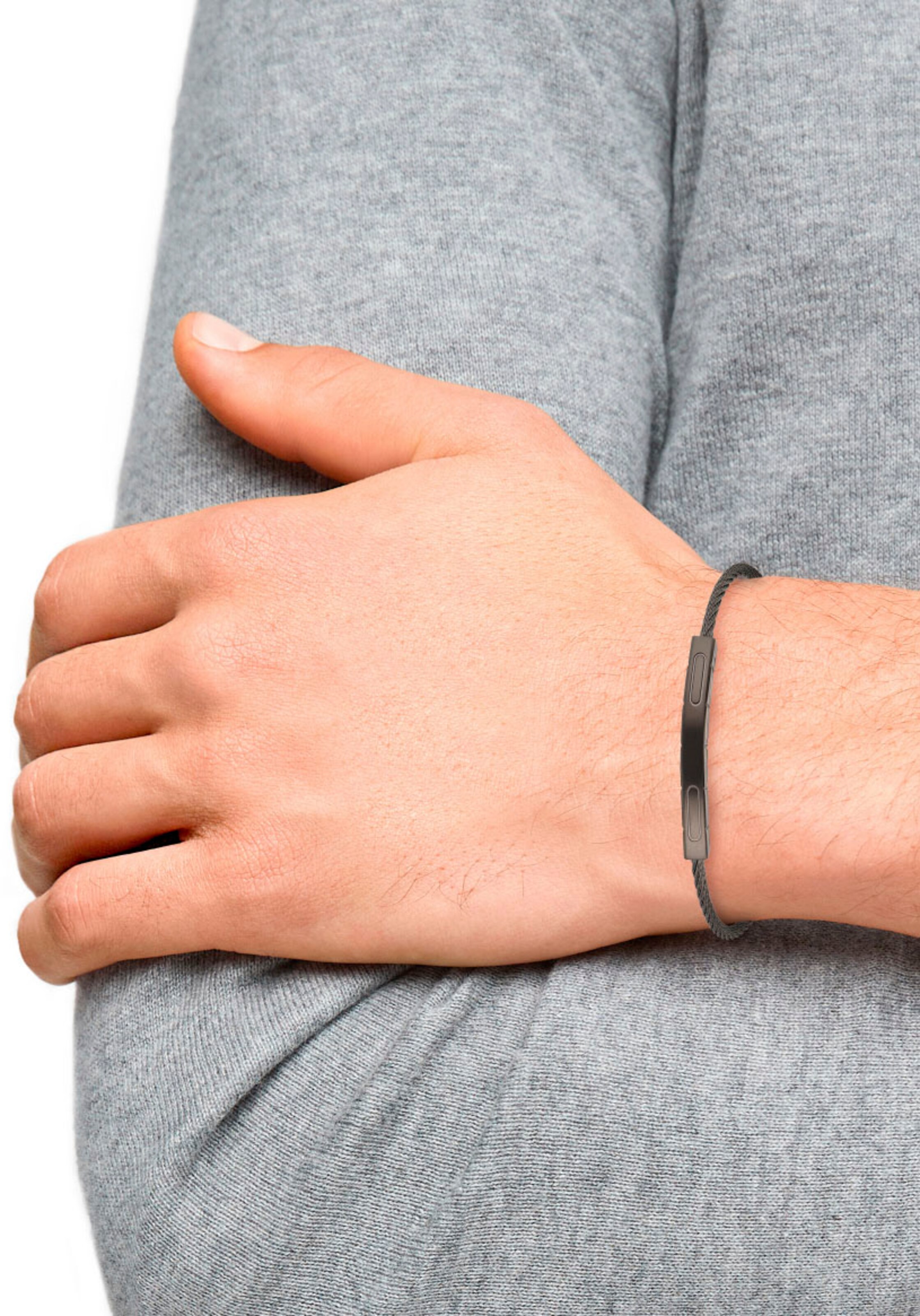 s.Oliver Bracelet in Grey: front