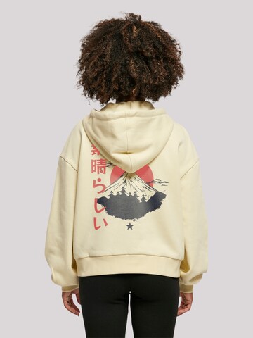 Sweat-shirt F4NT4STIC en jaune