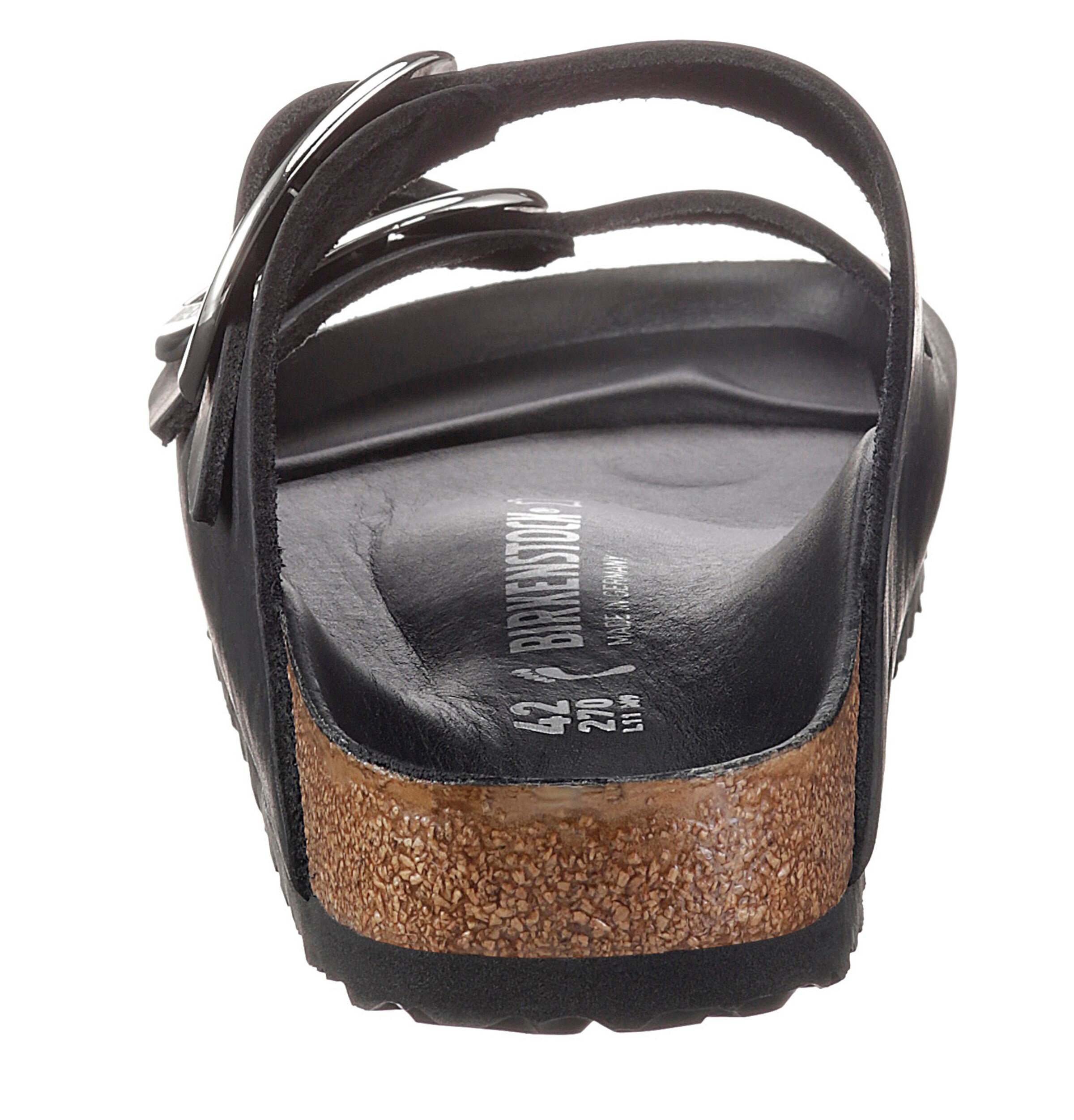 BIRKENSTOCK - Sapato aberto 'Arizona Big Buckle' em preto