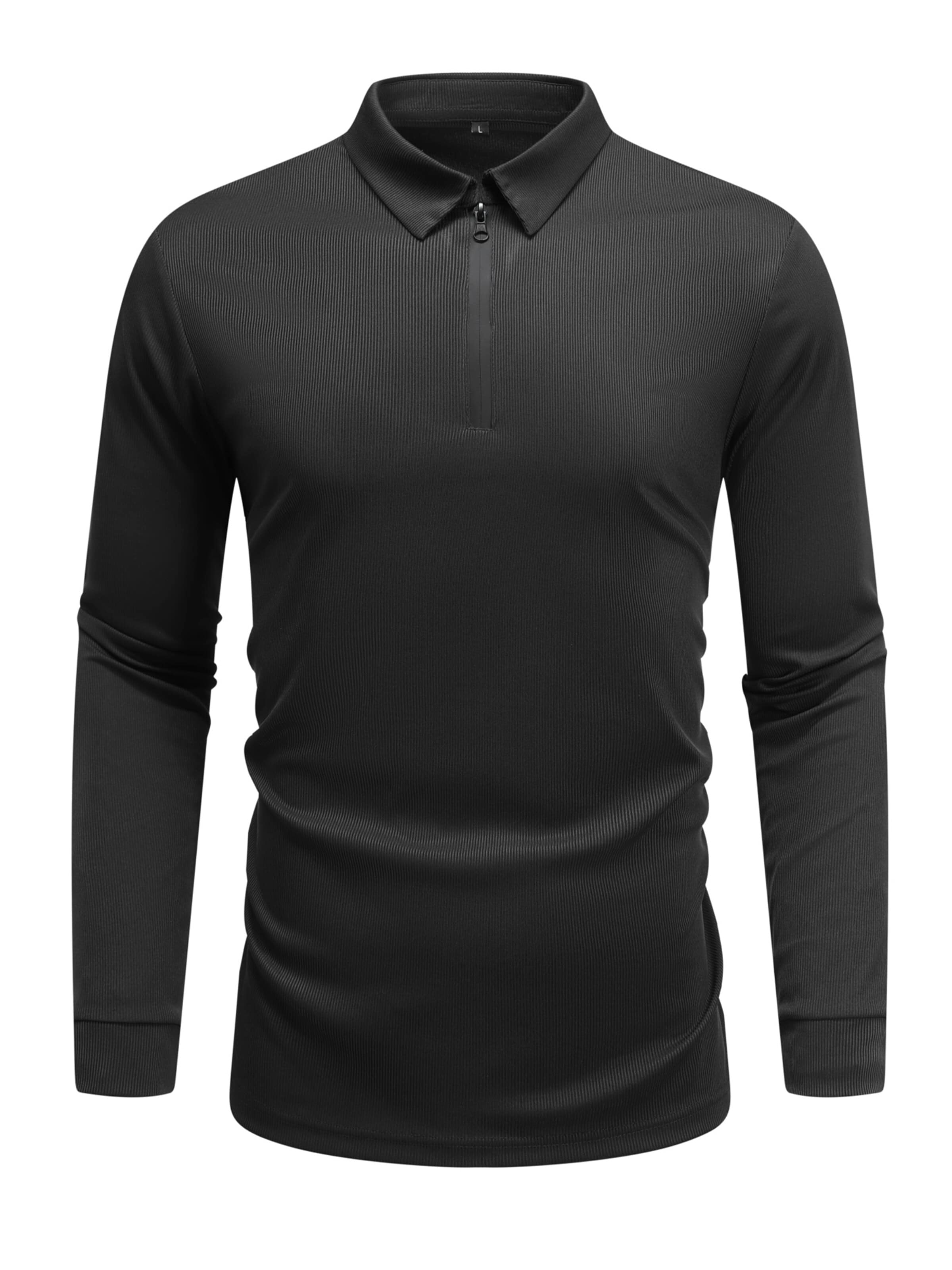 ALLTHEMEN Shirt 'Wechsel' in S in Black, Item view