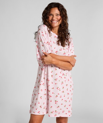 Hunkemöller Slaapshirt in Roze: voorkant