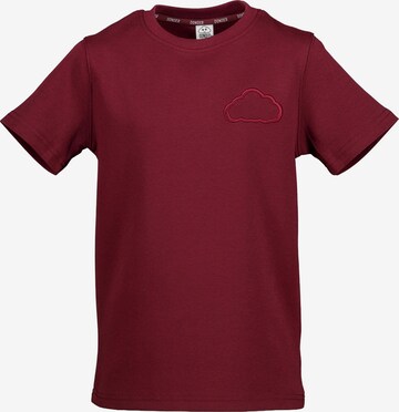Donder Shirt 'Heavy Tee Essential Canary Yellow' in Red: front