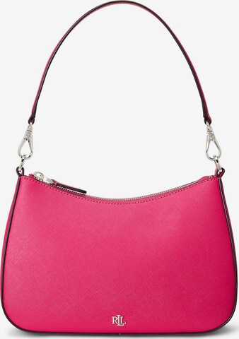 Lauren Ralph Lauren - Mala de ombro 'DANNI' em rosa: frente