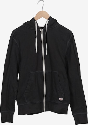 JACK & JONES Kapuzenpullover L in Schwarz: Vorderseite